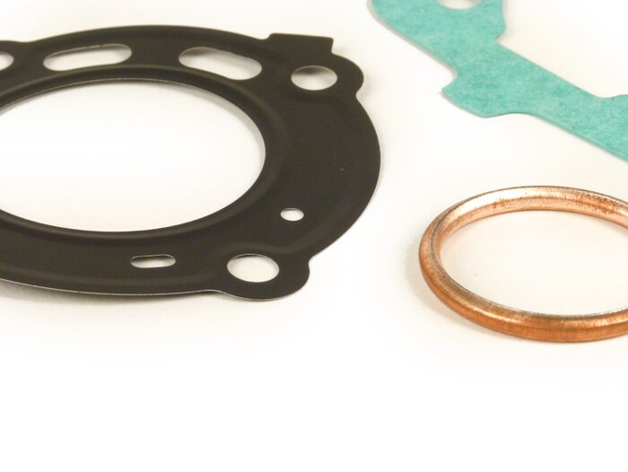 Cylinder gasket set -BGM ORIGINAL 50cc- Peugeot LC (horizontal, round cylinder, 2013-)  Speedfight3 50 LC (F1A), Speedfight4 50 LC, Jet Force C-Tech