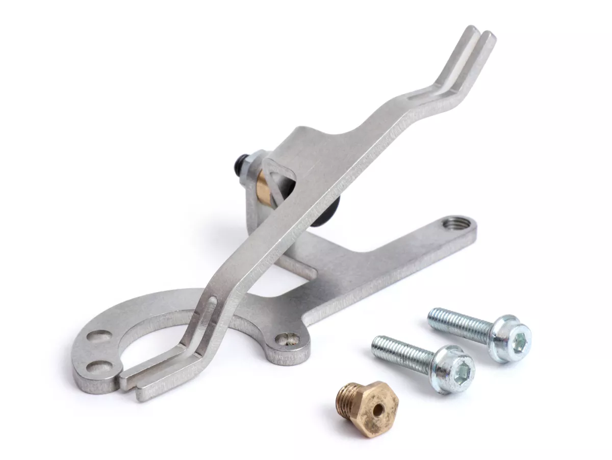 Penutup karburator - rocker kabel throttle -BOLLAG MOTOS V2, Polini CP, Dell'Orto PHBG- Vespa Wideframe V1 - V15, V30 - V33, VM, VN, VU, Vespa 150 VL, VB, ACMA 125 (1951-1955), ACMA 150 GL (1956-1958), Motovespa 125N (1953-1958), Hoffmann Vespa 125 A/B/C