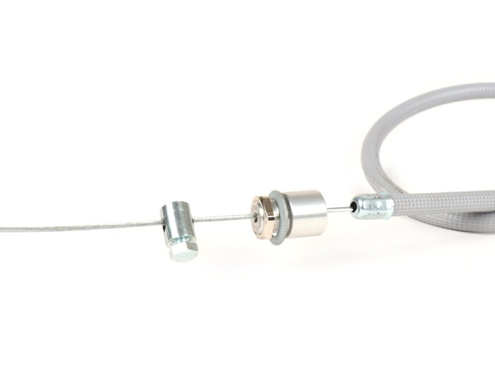 Kabel choke untuk karburator Polini CP -BOLLAG MOTOS- Vespa Wideframe V1 - V15, V30 - V33, VM, VN, VU, Vespa 150 VL, VB, ACMA 125 (1951-1955), ACMA 150 GL (1956-1958), Motovespa 125N (1953-1958), Hoffmann Vespa 125 A/B/C