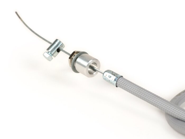Kabel choke untuk karburator Polini CP -BOLLAG MOTOS- Vespa Wideframe V1 - V15, V30 - V33, VM, VN, VU, Vespa 150 VL, VB, ACMA 125 (1951-1955), ACMA 150 GL (1956-1958), Motovespa 125N (1953-1958), Hoffmann Vespa 125 A/B/C