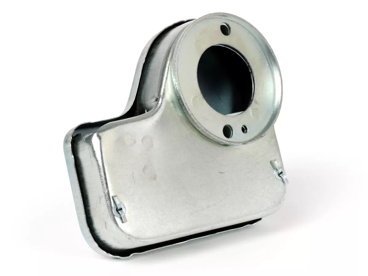 Filtro aria in lamiera adattato -BOLLAG MOTOS Polini CP, tipo SHB- Vespa Wideframe VM1T, VM2T, VN1T, VN2T, VL1T, VL2T, VL3T, VB, VGL1, ACMA