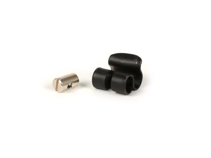 Clip per cavo dello starter per carburatore Polini CP -BOLLAG MOTOS, Rapid Clip- Vespa Wideframe V1 - V15, V30 - V33, VM, VN, VU, Vespa 150 VL, VB, ACMA 125 (1951-1955), ACMA 150 GL (1956-1958), Motovespa 125N (1953-1958), Hoffmann Vespa 125 A/B/C