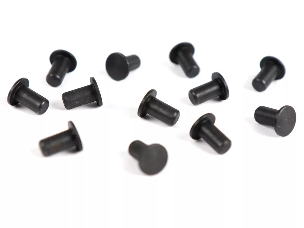 Pivot set voor primaire veer (12 stuks) -BOLLAG MOTOS- Vespa VN, VL, VB, GL150, GS150 / GS3 (VS2-5), ACMA (1955-1957), ACMA GL, Douglas (GL2, 42L2, 92L2, 102L2), Messerschmitt T1, GS1, GS2, Augsburg T2, T3, VD, GS3 (1959-1962).