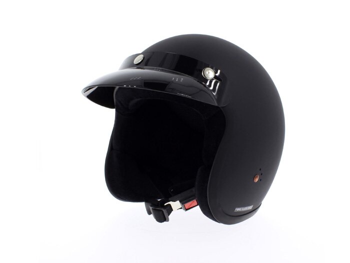Casco -BANDIT ECE Jet- negro mate - XS (53-54 cm)