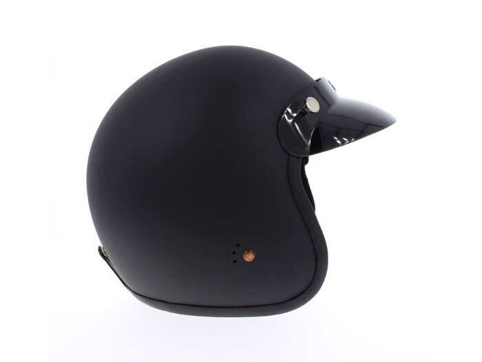 Casco -BANDIT ECE Jet- negro mate - XS (53-54 cm)