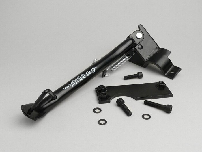 Cavalletto laterale -BUZZETTI- Aprilia Sport City 125-200 (2004-06), Derbi Rambla 125-250 (2008-2009) - Nero
