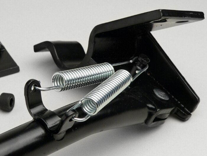 Cavalletto laterale -BUZZETTI- Aprilia Sport City 125-200 (2004-06), Derbi Rambla 125-250 (2008-2009) - Nero