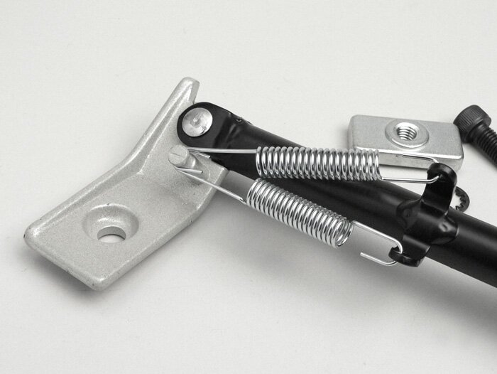Zijstandaard -BUZZETTI- Piaggio Zip II 50 2-takt, Zip II 50-100 4-takt - Zwart
