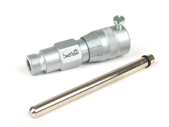 Mikrometer -BUZZETTI- Ø14mm - Alat yang digunakan untuk menemukan titik mati atas piston (TDC finder)