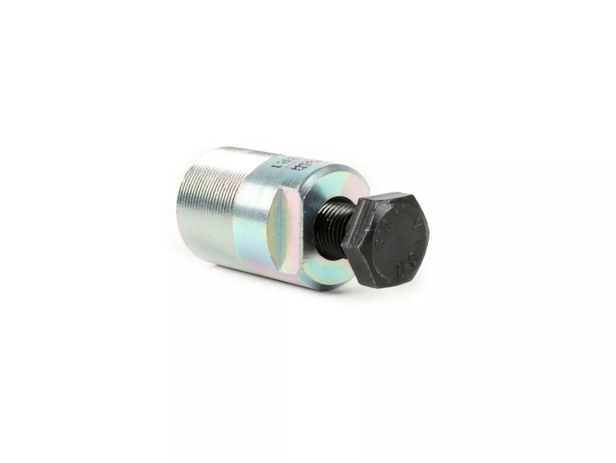 Trekker -BUZZETTI- M28 x 1.0 (extern)- (type poolwieltrekker Vespa PX, PK, Piaggio 125-180 ccm 2-takt)