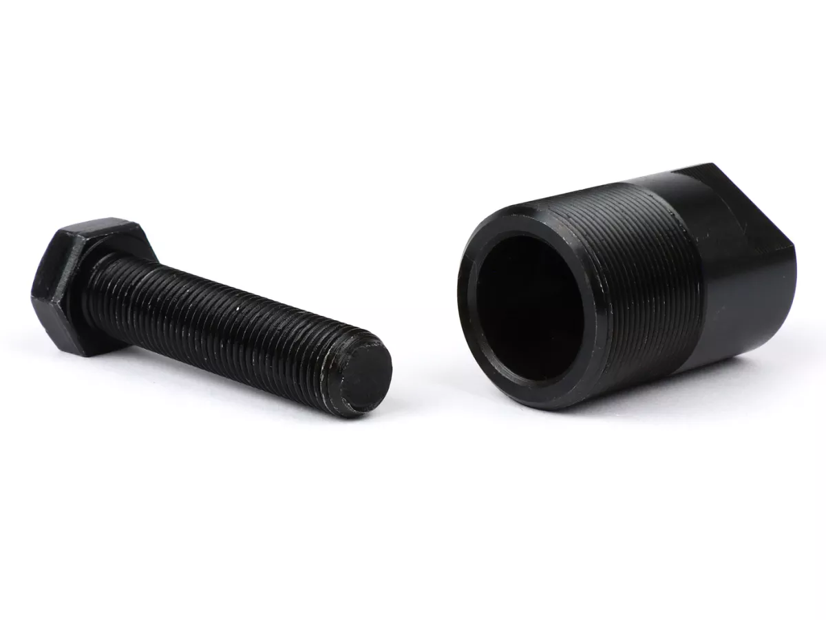 Estrattore -M27x1.0 sinistro (esterno)- tipo Pole estrattore ruota Minarelli, Aprilia, Benelli, MBK, Yamaha, CPI, Explorer, Generico, Kreidler, Keeway, Sachs, Rex, Adly