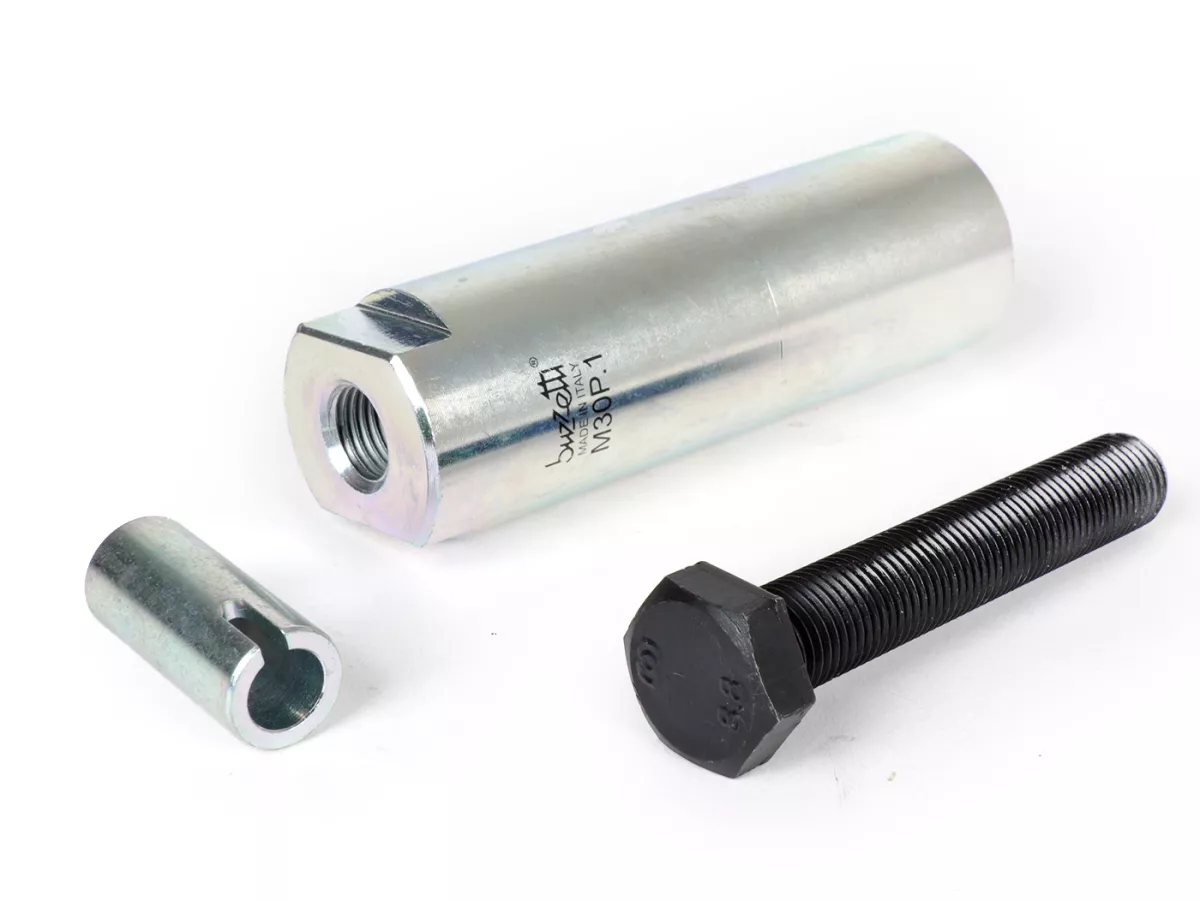 Avdragare -BUZZETTI- M30 x 1,0 (insida)- (typ polhjulsavdragare Vespa Sprint, Primavera 125-150, LEM/IGET)