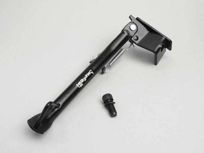 Caballete lateral -BUZZETTI- MBK Nitro (YQ50/L, 2 tiempos) (-2012), Yamaha Aerox (YQ50/L, 2 tiempos) (-2012) - Negro