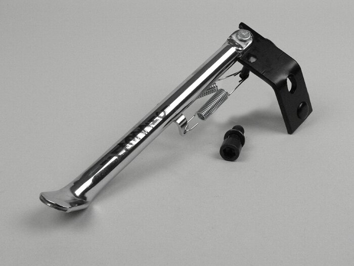 Dudukan samping -BUZZETTI- MBK Booster, Yamaha BWS - Chrome