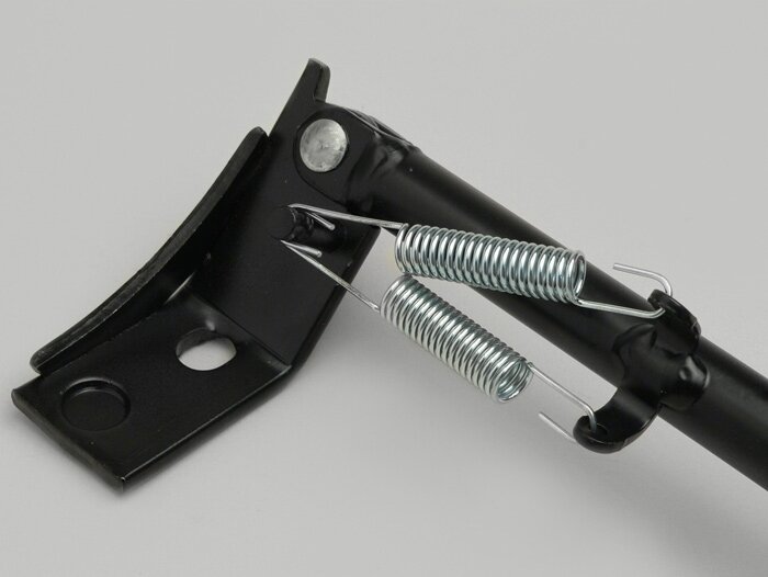 Dudukan samping -BUZZETTI- MBK Booster, Yamaha BWS - Hitam