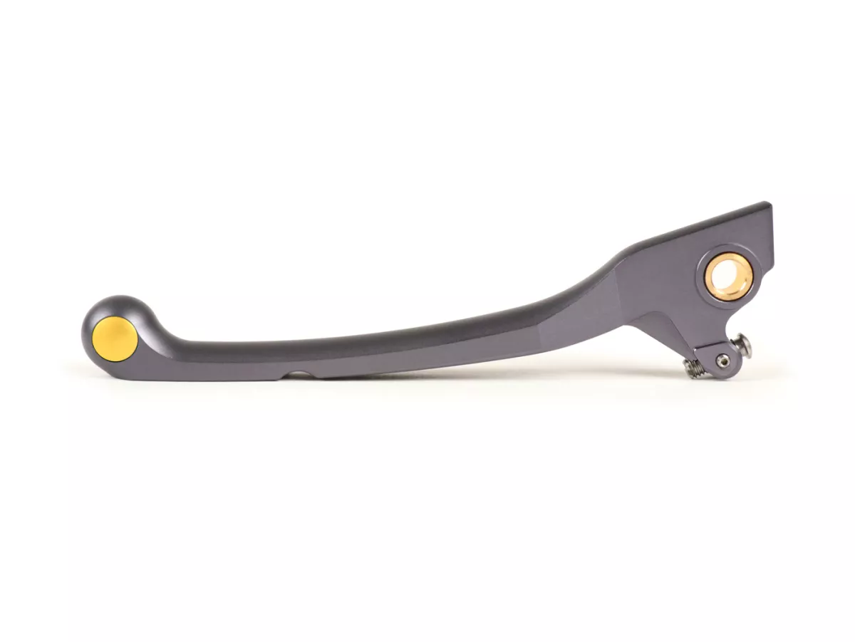 Bromshandtag höger, fram -BIKER- Vespa GT, GT L, GTS 125-300, GTV, GTS 125-300 Super, Sprint, Primavera, LX, LXV, S - grå matt