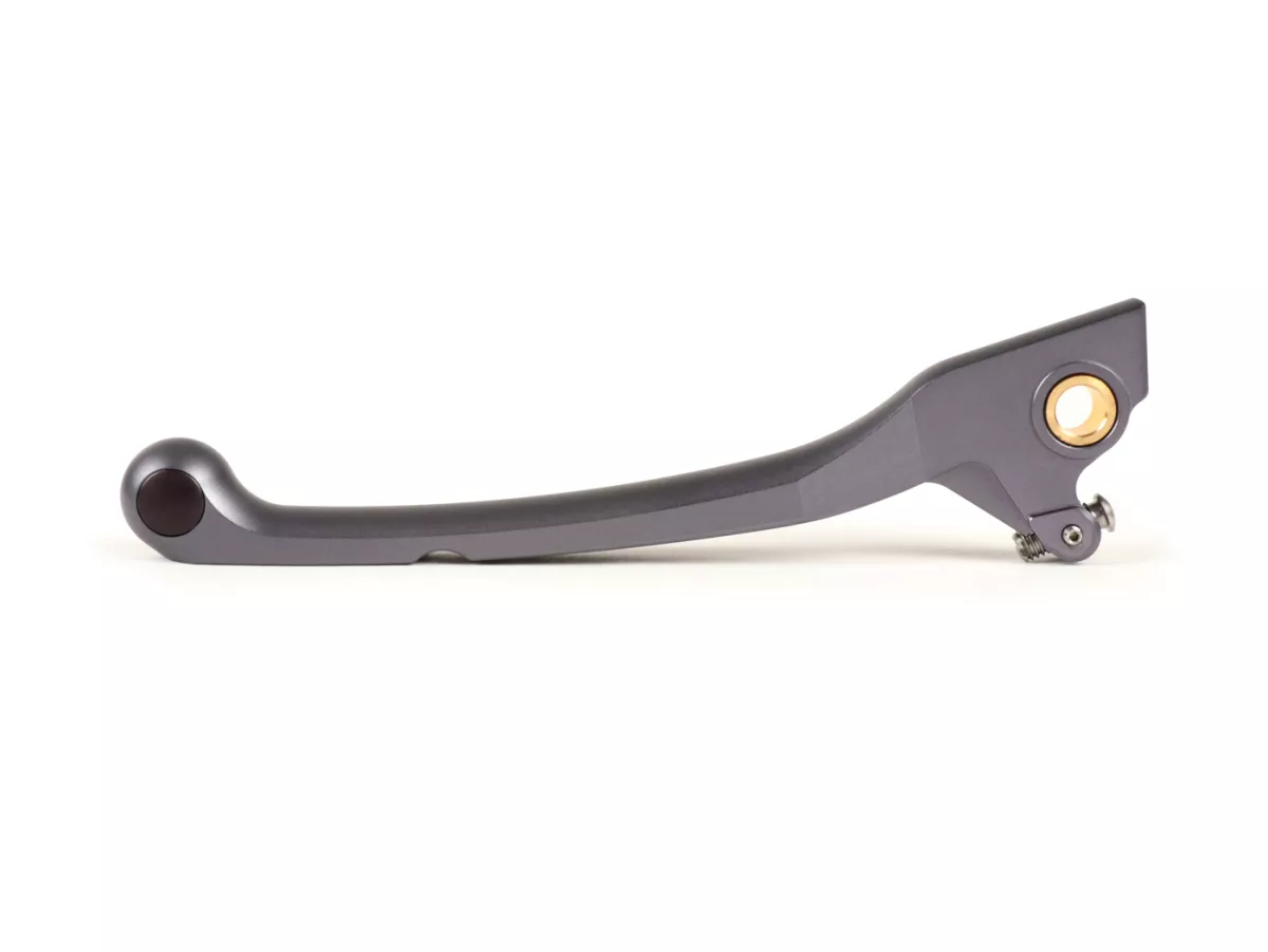Bromshandtag höger, fram -BIKER- Vespa GT, GT L, GTS 125-300, GTV, GTS 125-300 Super, Sprint, Primavera, LX, LXV, S - grå matt