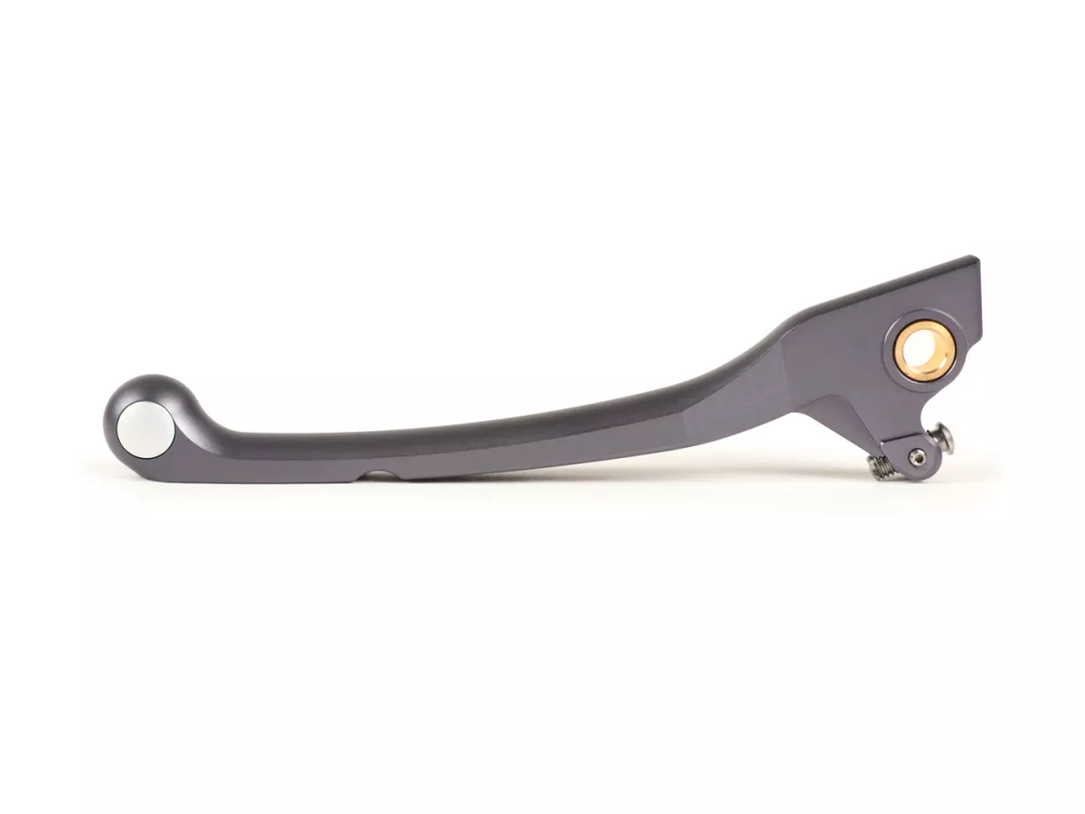 Bromshandtag höger, fram -BIKER- Vespa GT, GT L, GTS 125-300, GTV, GTS 125-300 Super, Sprint, Primavera, LX, LXV, S - grå matt