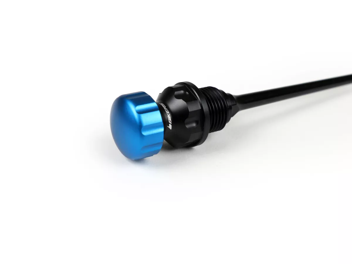 Oil filler cap with dipstick for engine oil -BIKERS, silver, green, orange, blue - Sprint 125 (RP8M82111, ZAPM81300, ZAPM81301, ZAPMA1300), Vespa Sprint 150 (ZAPM81401, ZAPMA1400), Vespa GTS 125 3V (RP8M45310, RP8M45312), Vespa GTS 150 3V (RP8M45410), Ves