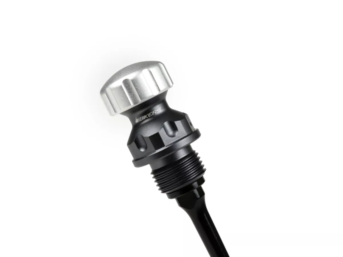 Olievuldop met peilstok voor motorolie -BIKERS, zilver, groen, oranje, blauw - Sprint 125 (RP8M82111, ZAPM81300, ZAPM81301, ZAPMA1300), Vespa Sprint 150 (ZAPM81401, ZAPMA1400), Vespa GTS 125 3V (RP8M45310, RP8M45312), Vespa GTS 150 3V (RP8M45410), Vespa S