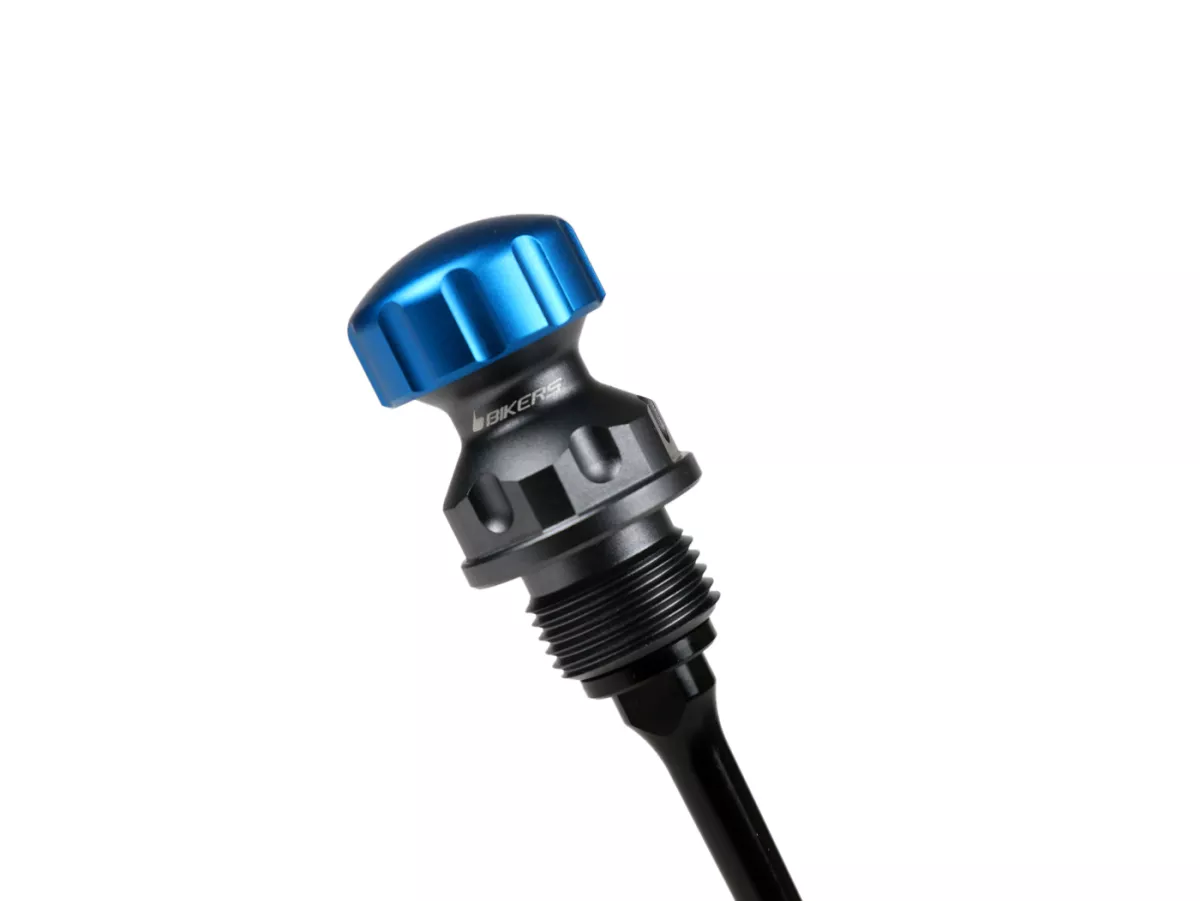 Olievuldop met peilstok voor motorolie -BIKERS, zilver, groen, oranje, blauw - Sprint 125 (RP8M82111, ZAPM81300, ZAPM81301, ZAPMA1300), Vespa Sprint 150 (ZAPM81401, ZAPMA1400), Vespa GTS 125 3V (RP8M45310, RP8M45312), Vespa GTS 150 3V (RP8M45410), Vespa S