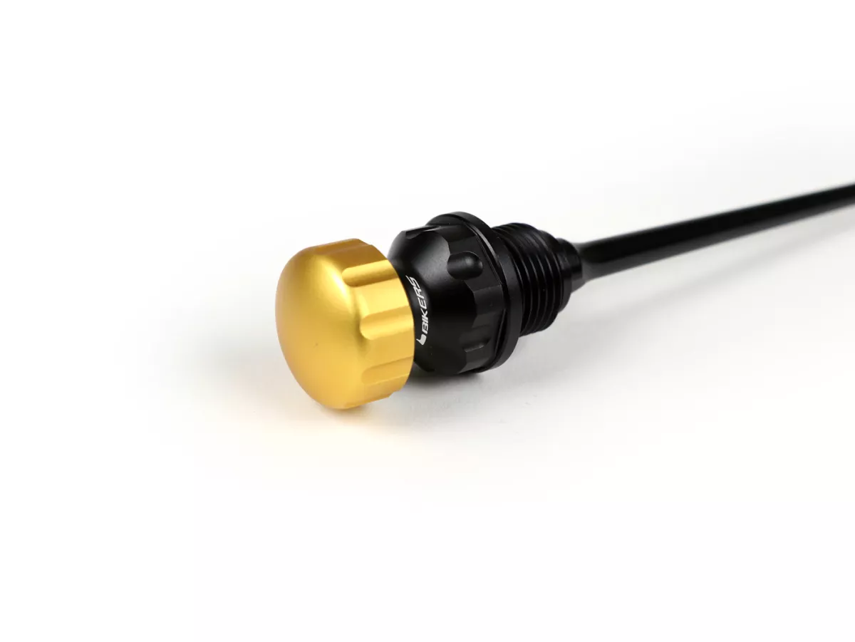 Olievuldop met peilstok voor motorolie -BIKERS, zilver, rood, goud, zwart - Sprint 125 (RP8M82111, ZAPM81300, ZAPM81301, ZAPMA1300), Vespa Sprint 150 (ZAPM81401, ZAPMA1400), Vespa GTS 125 3V (RP8M45310, RP8M45312), Vespa GTS 150 3V (RP8M45410), Vespa Spri