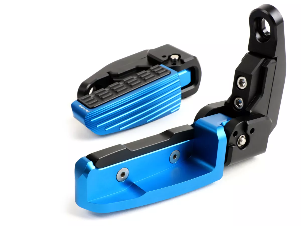 Set pijakan kaki -BIKERS- Vespa GT, GT L, GTS 125-300, GTV, GTS 125-300 Super - biru - hingga tahun 2022