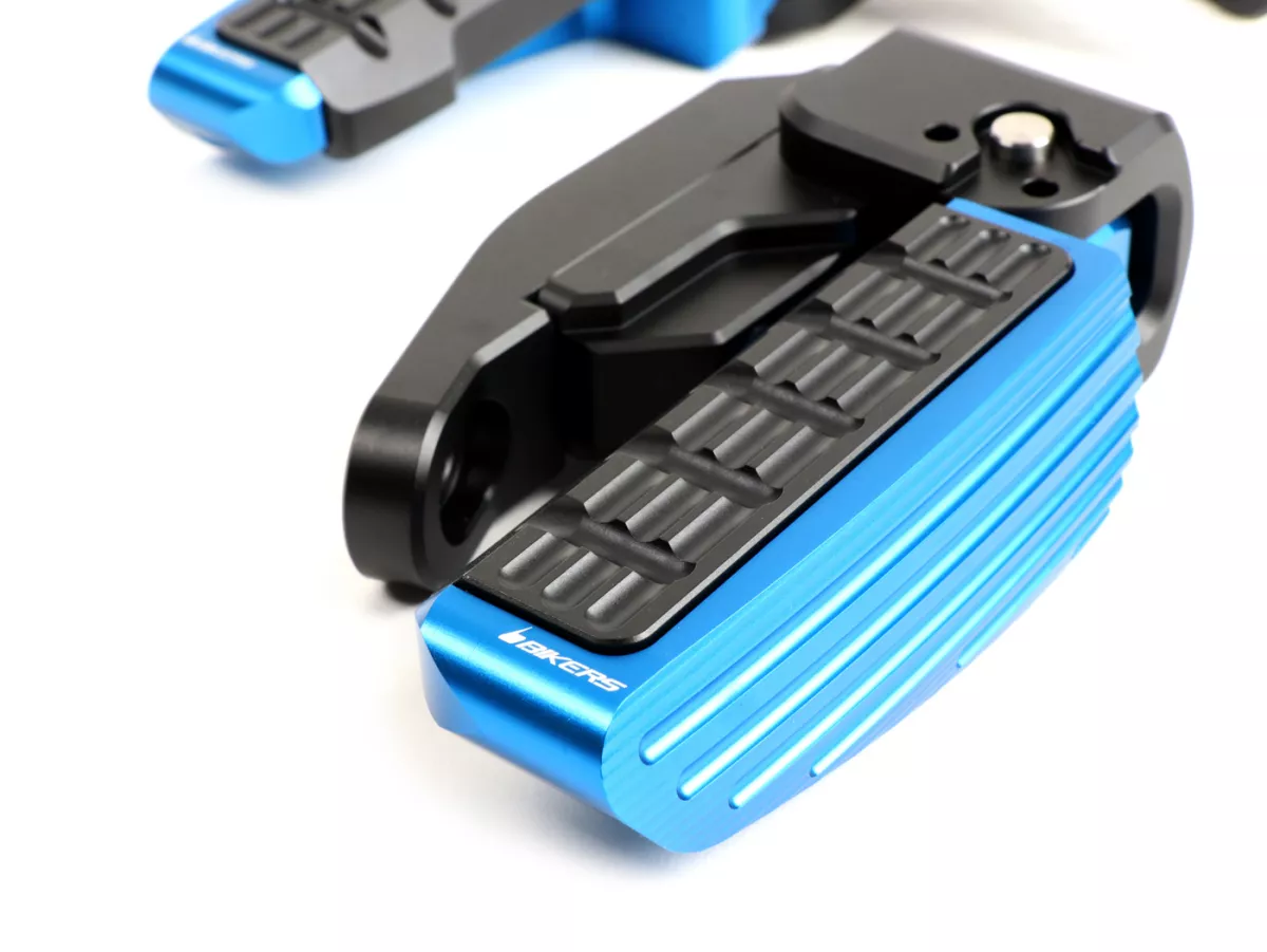 Set pijakan kaki -BIKERS- Vespa GT, GT L, GTS 125-300, GTV, GTS 125-300 Super - biru - hingga tahun 2022