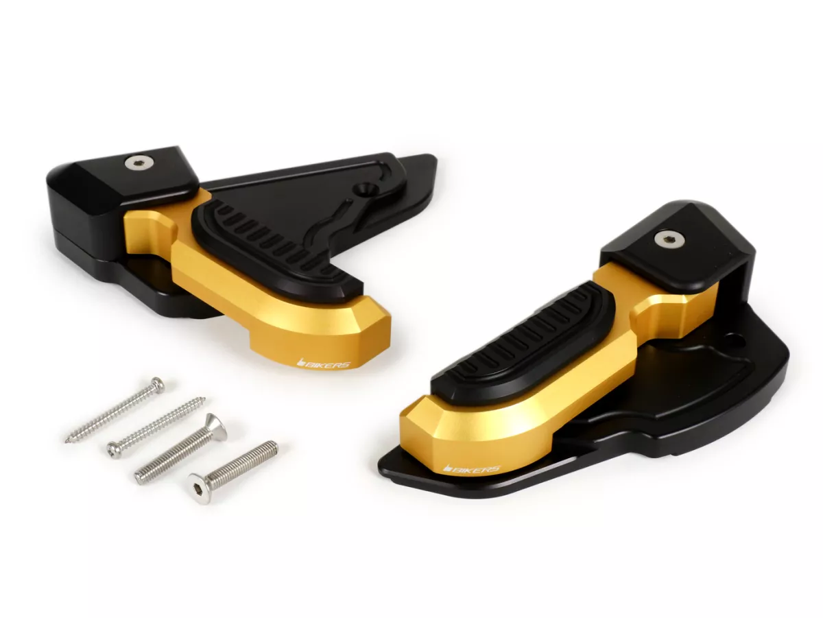 Set pijakan kaki -BIKERS- Vespa Primavera 50-150, Sprint 50-150 - emas