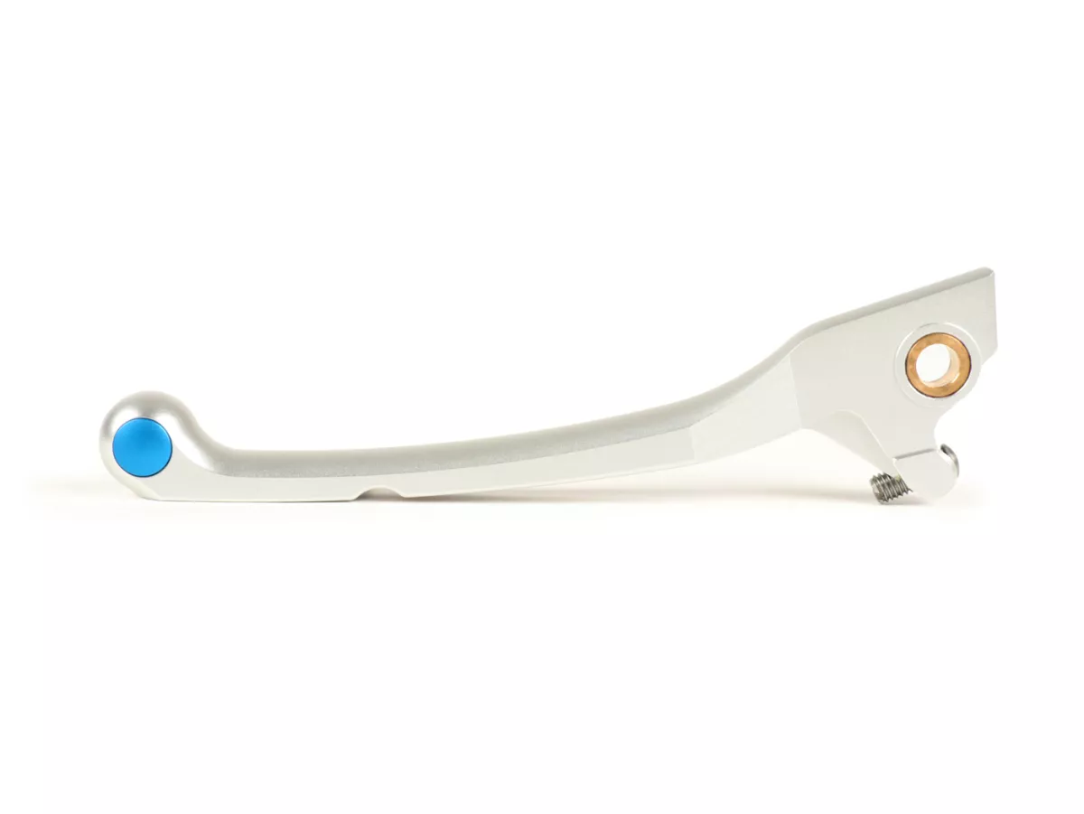 Palanca de freno izquierda, trasera -BICICLETAS- Vespa GT, GT L, GTS 125-300, GTV, GTS 125-300 Super - Plata mate
