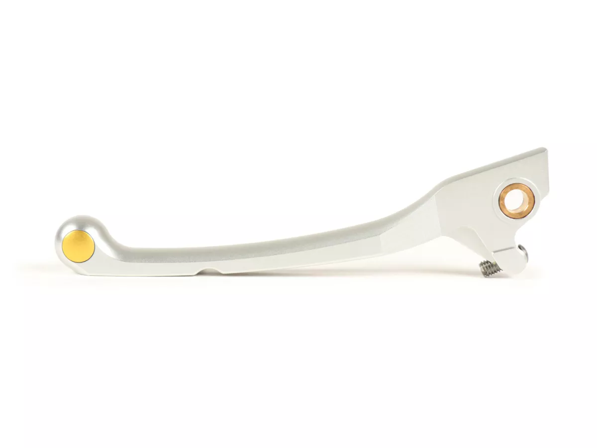 Palanca de freno izquierda, trasera -BICICLETAS- Vespa GT, GT L, GTS 125-300, GTV, GTS 125-300 Super - Plata mate