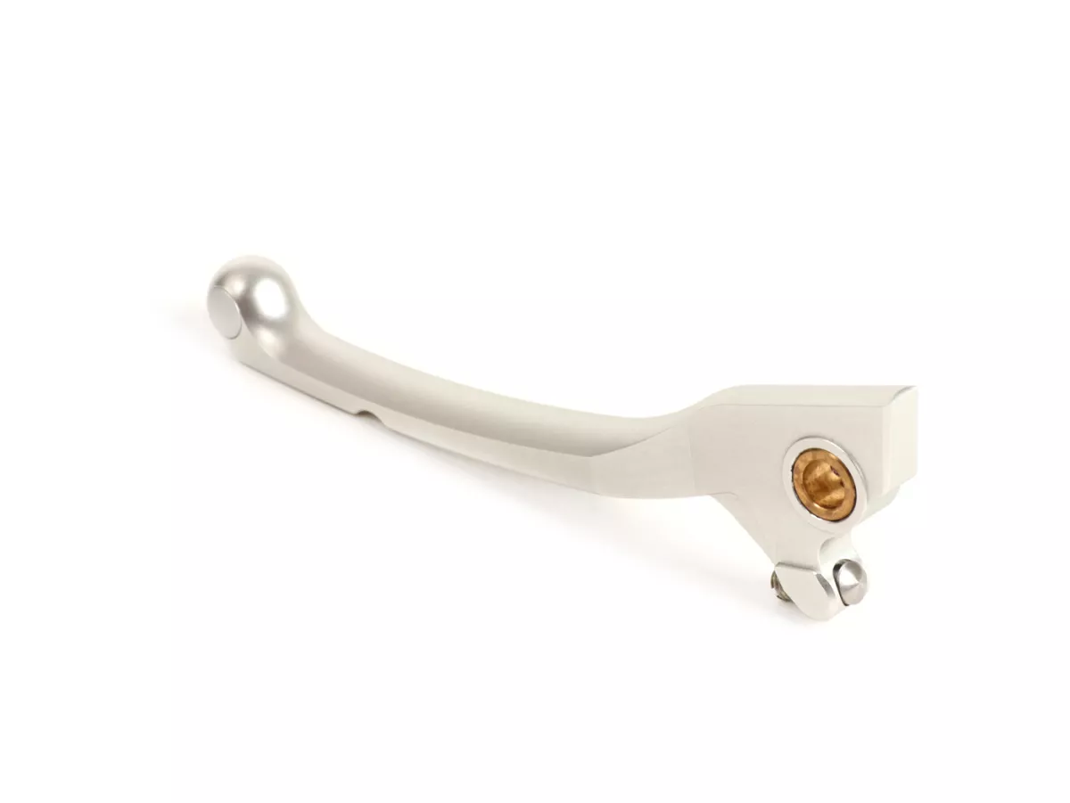 Palanca de freno izquierda, trasera -BICICLETAS- Vespa GT, GT L, GTS 125-300, GTV, GTS 125-300 Super - Plata mate
