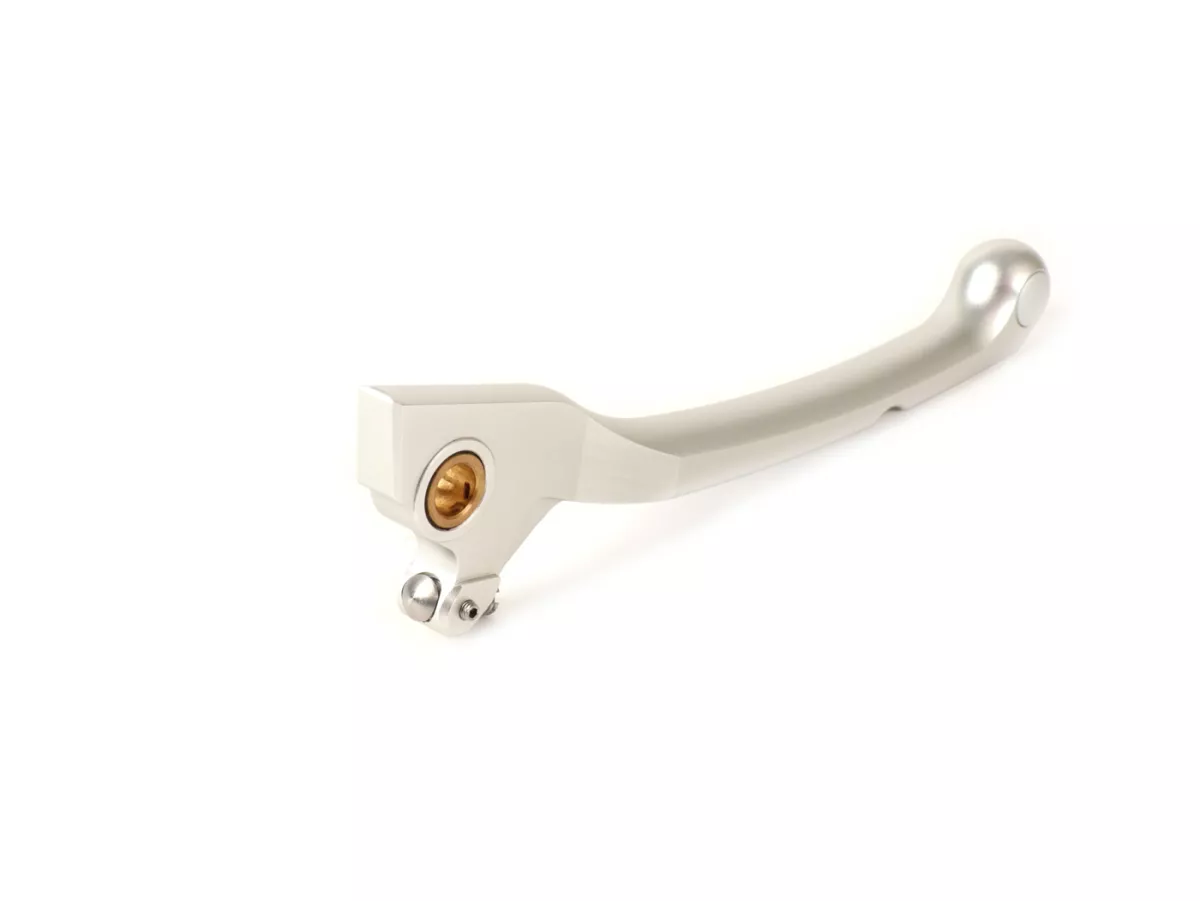 Palanca de freno izquierda, trasera -BICICLETAS- Vespa GT, GT L, GTS 125-300, GTV, GTS 125-300 Super - Plata mate