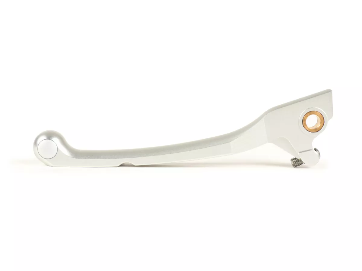 Palanca de freno izquierda, trasera -BICICLETAS- Vespa GT, GT L, GTS 125-300, GTV, GTS 125-300 Super - Plata mate