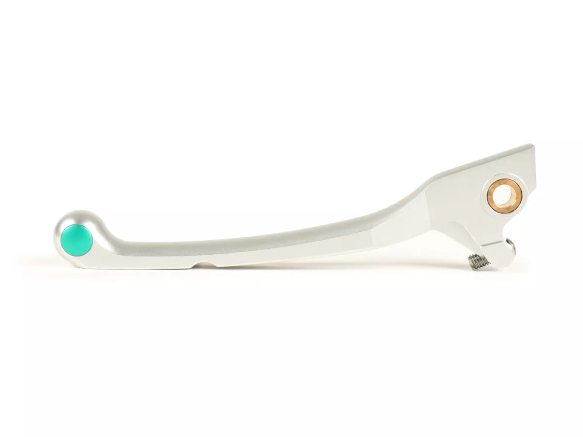 Palanca de freno izquierda, trasera -BICICLETAS- Vespa GT, GT L, GTS 125-300, GTV, GTS 125-300 Super - Plata mate