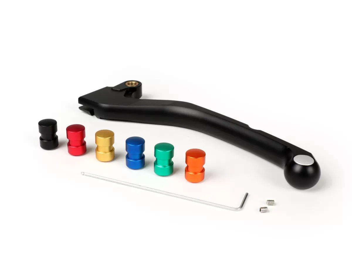 Brake lever lhs, rear -BIKERS- Vespa LXV - matt black