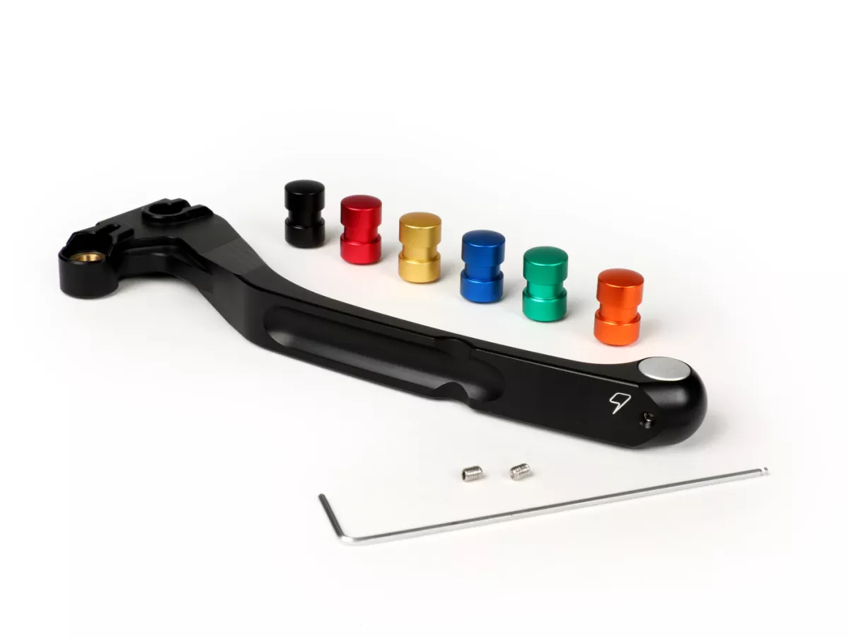 Brake lever lhs, rear -BIKERS- Vespa LXV - matt black