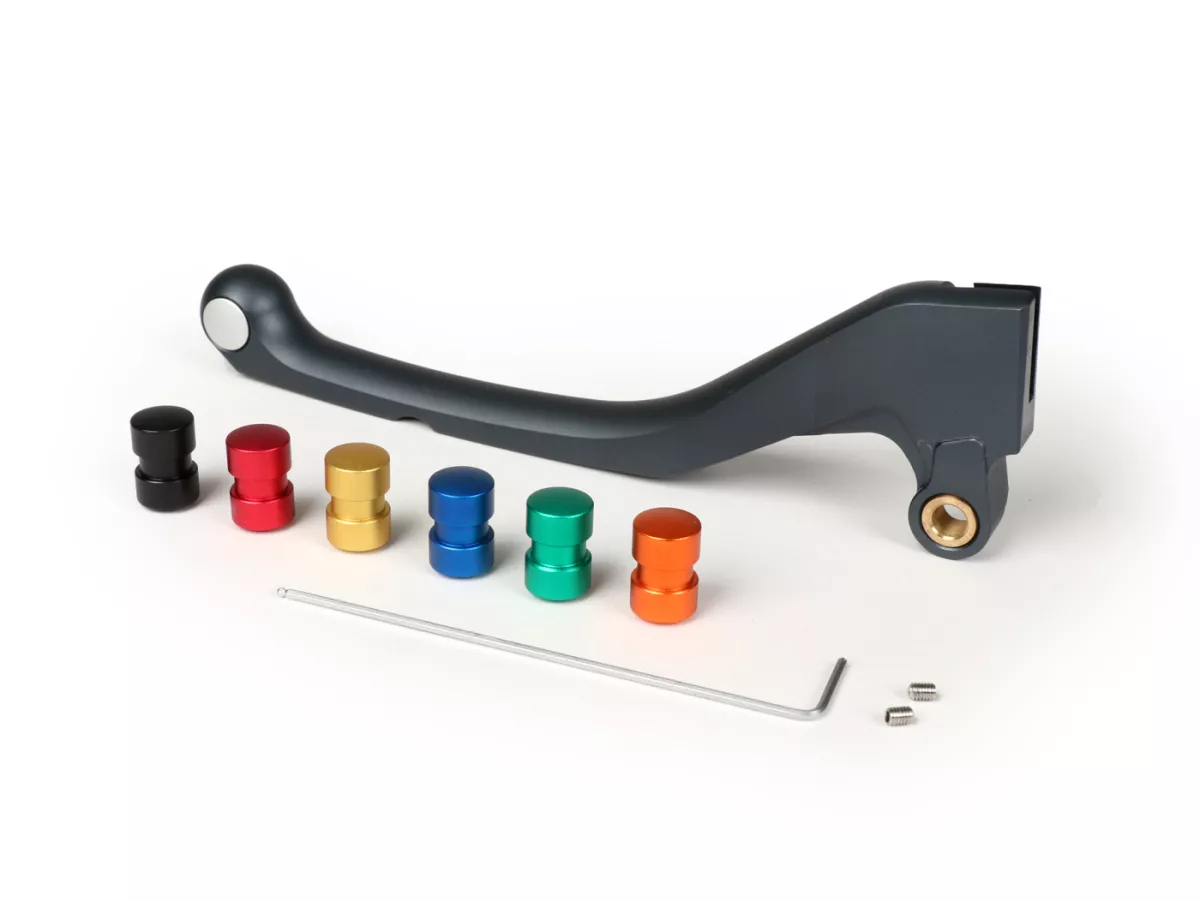 Brake lever lhs, rear -BIKERS- Vespa LXV - matt grey
