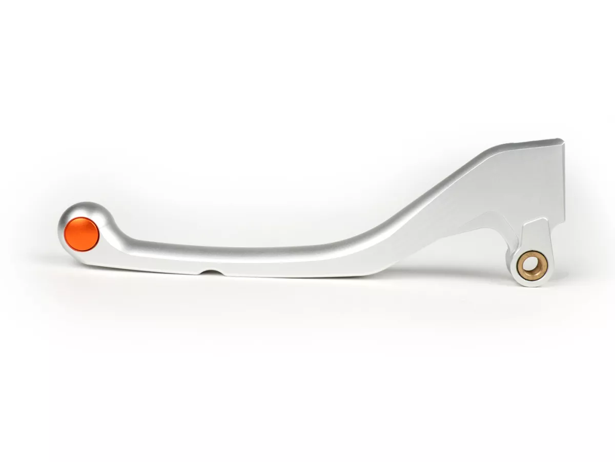 Brake lever lhs, rear -BIKERS- Vespa LXV - matt silver