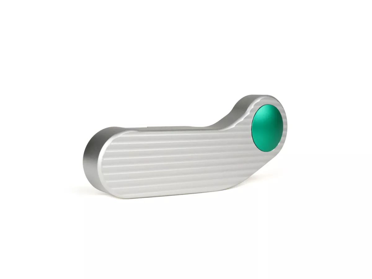 Fork link cover -BIKERS, bent fork link, silver, green, orange, blue- Vespa GTS 250 (ZAPM45100), Vespa GTS 300 (ZAPM45200, ZAPM45202), Vespa GTS 125 i.e. Super (2014-2016) (ZAPM45300, ZAPM45301), Vespa GTS 300 i.e. Super (2014-2016) (ZAPM45200, ZAPM45202)