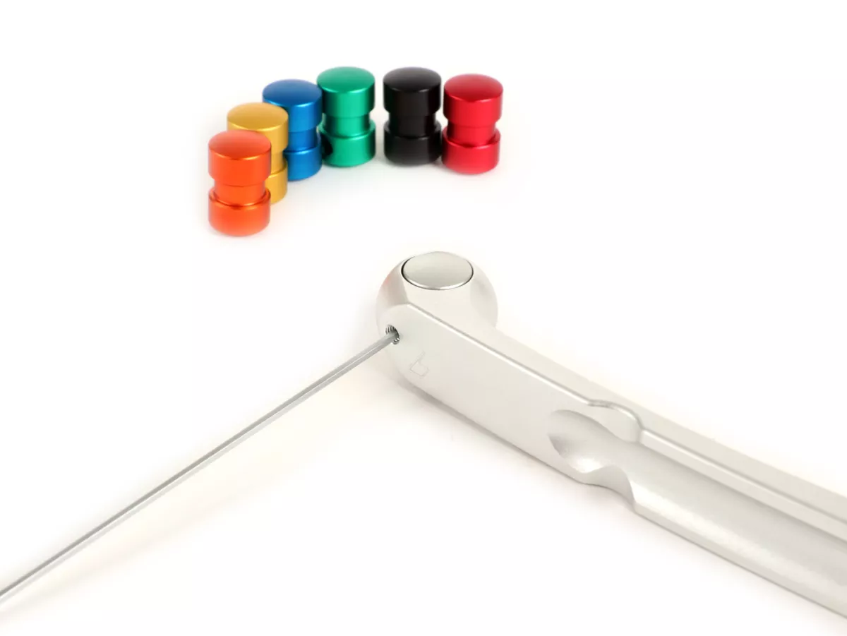 Levier de frein gauche, arrière -BIKERS- Vespa Sprint, Primavera - argenté mat