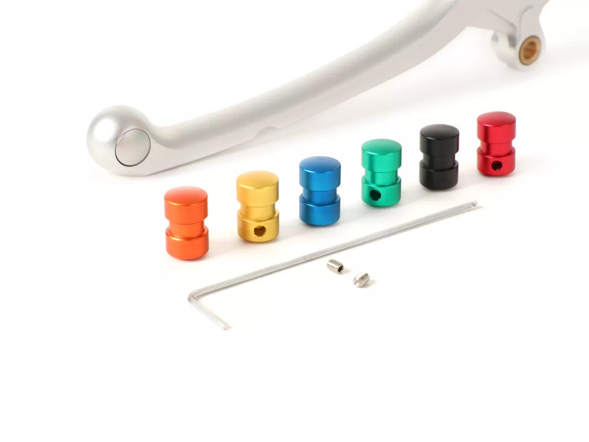 Levier de frein gauche, arrière -BIKERS- Vespa Sprint, Primavera - argenté mat