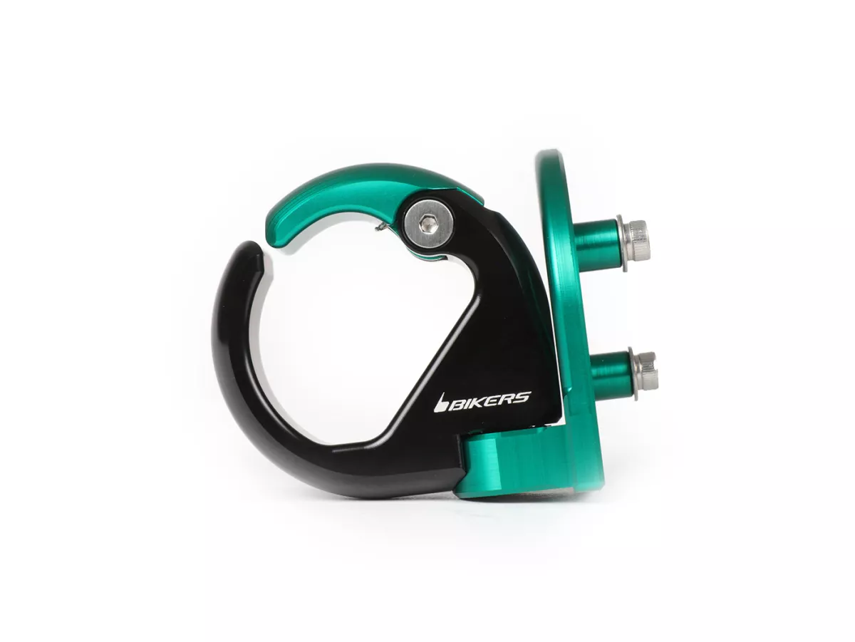 Pengait bagasi -BIKERS, V2.0- Vespa GT, GT L, GTS 125-300, GTV, GTS 125-300 Super, S 50-150 - hijau