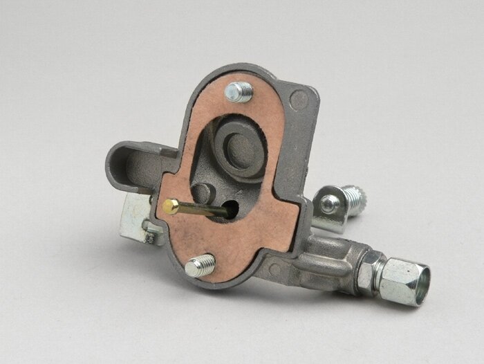 Caburator top cap -DELLORTO- SHB 19 (type Vespa PV125, ET3)