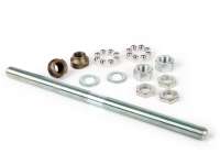 Voorwielas incl. kegels, lagers en moeren -CIF Ø11mm, L=200mm- Piaggio Ciao, SI FL2, Boss, Grillo, Superbravo