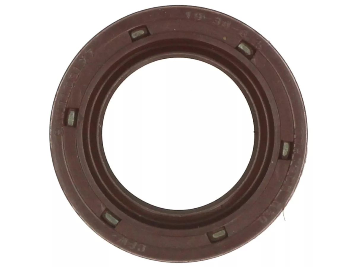 Paraolio 19x30x6,5mm - (utilizzato per albero motore lato guida Piaggio 50 ccm 2 tempi)