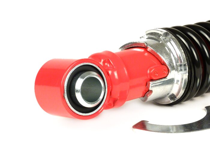 Shock absorber front -CIF 195mm, adjustable- Vespa V50, PV125, ET3 - red