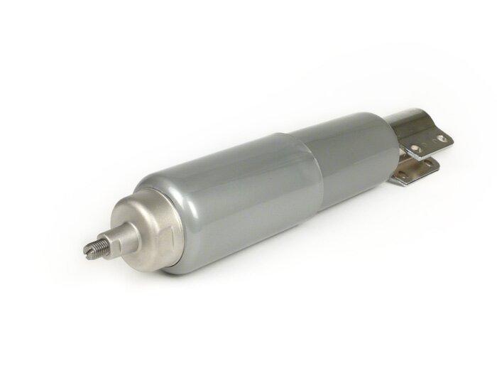 Shock absorber front -CIF 255mm-Vespa PX80, PX125, PX150, PX200, T5 125cc - Grau