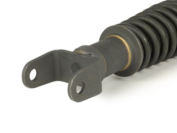 Achterschokdemper -CIF 330mm- Vespa PX80, PX125, PX150, PX200, T5 125cc, Rally180, Rally200, Sprint150, GT125, GTR125, TS125, V50, PV, ET3 - gefosfateerd