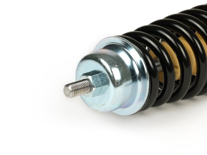 Amortisseur arrière -CIF 330mm, réglable- Vespa PX80, PX125, PX150, PX200, T5 125cc, Rally180, Rally200, Sprint150, GT125, GTR125, TS125, V50, PV, ET3 - rouge